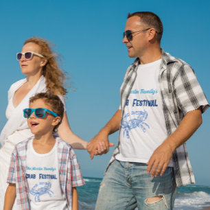 Crab Festival - personalisierter T - Shirt