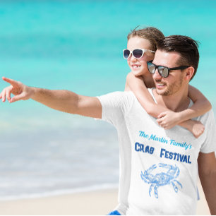 Crab Festival - personalisierter T - Shirt