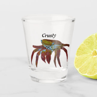 Crab Glass Schnapsglas