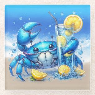 Crab Glass Untersetzer