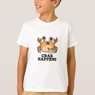 Crab Happens Funny Animal Pub T-Shirt
