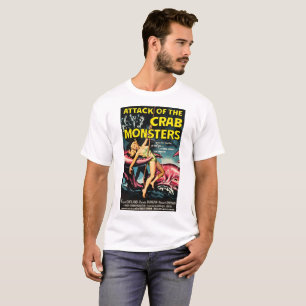 Crab, Horror, movie vintage Plakat T-Shirt