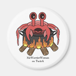 Crab in Pot, MeWarriorFrau auf Twitch Magnet