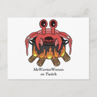 Crab in Pot, MeWarriorFrau auf Twitch