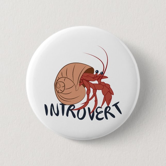 Crab Introvert Button (Vorderseite)