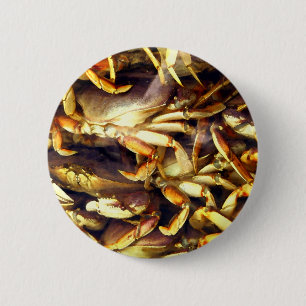 Crab Lover_ Button