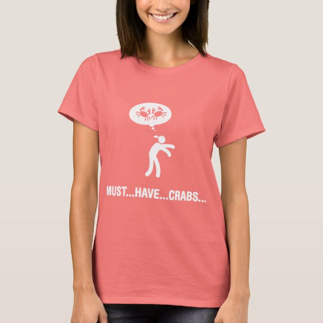 Crab Lover T-Shirt (Vorderseite)