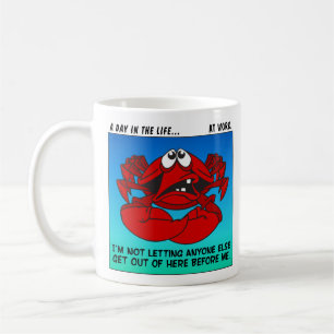 Crab Mentality am Arbeitsplatz Kaffeetasse