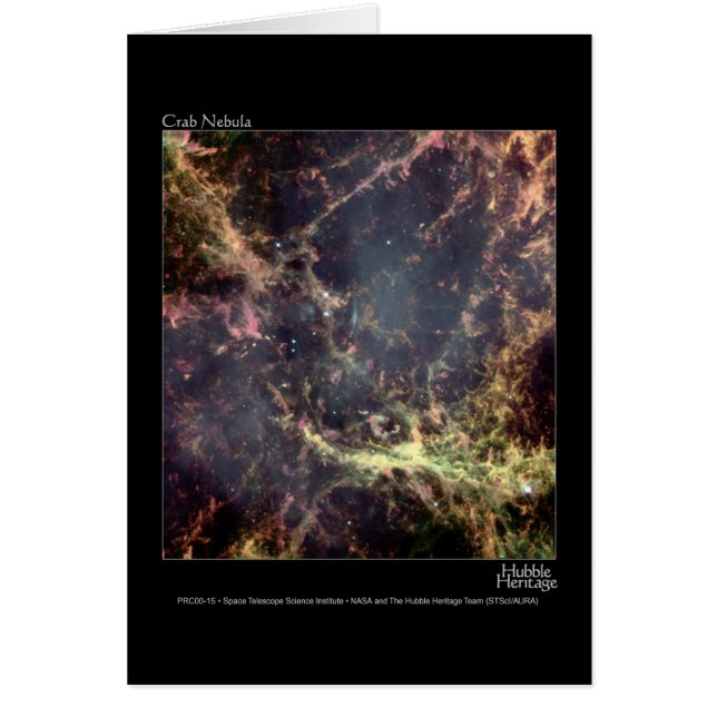 Crab Nebula Hubble Telescope (Vorne)