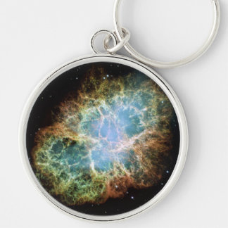 Crab Nebula Space NASA Foto Schlüsselanhänger