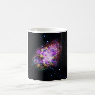 Crab Nebula Supernova Remnant Hubble Composite Kaffeetasse