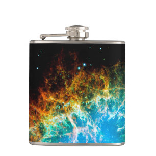 Crab Nebula Supernova Remnant Hubble Space Foto Flachmann