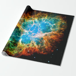 Crab Nebula Supernova Remnant Hubble Space Foto Geschenkpapier
