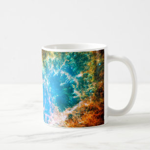 Crab Nebula Supernova Remnant Hubble Space Foto Kaffeetasse