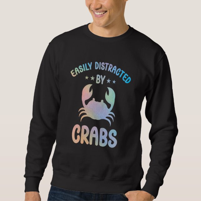 Crab Outfit for Crabs Lovers Apparel Women Girls_3 Sweatshirt (Vorderseite)