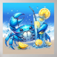 Crab Poster