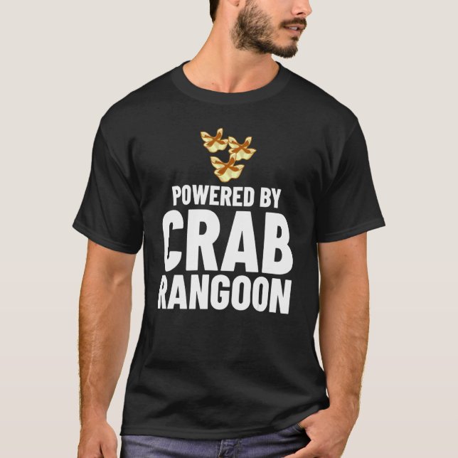 Crab Rangoon Cream Cheese Wontons Dip Sauce Chines T-Shirt (Vorderseite)