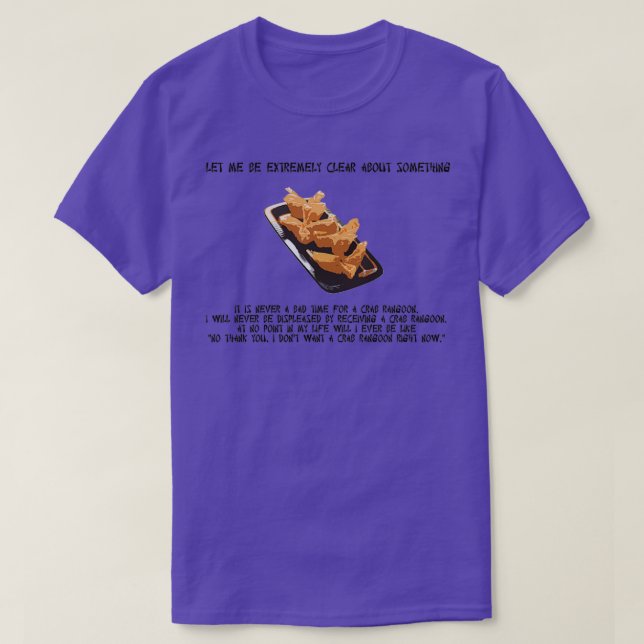 Crab Rangoon T-Shirt (Design vorne)