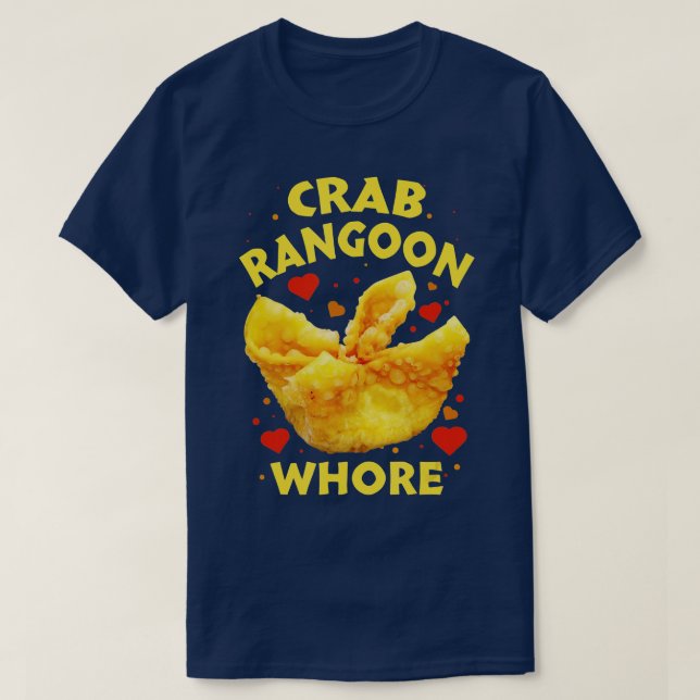 Crab Rangoon W T-Shirt (Design vorne)