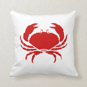 CRAB rotes Kissen