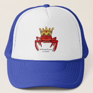 Crab Royalty, MeWarriorFrau auf Twitch Truckerkappe