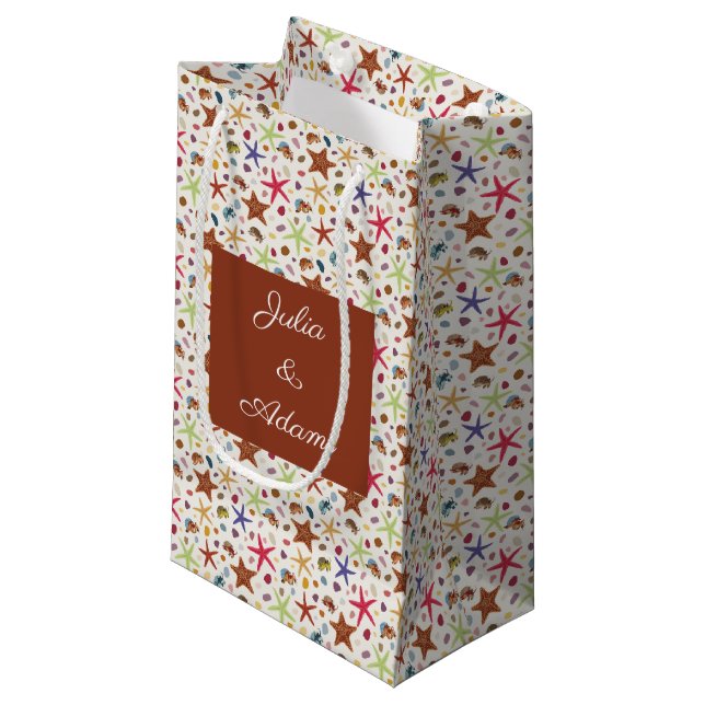 Crab Star Geschenktasche Kleine Geschenktüte (Vorderseite Schrägansicht)