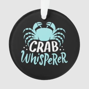 Crab Whisperer Ornament