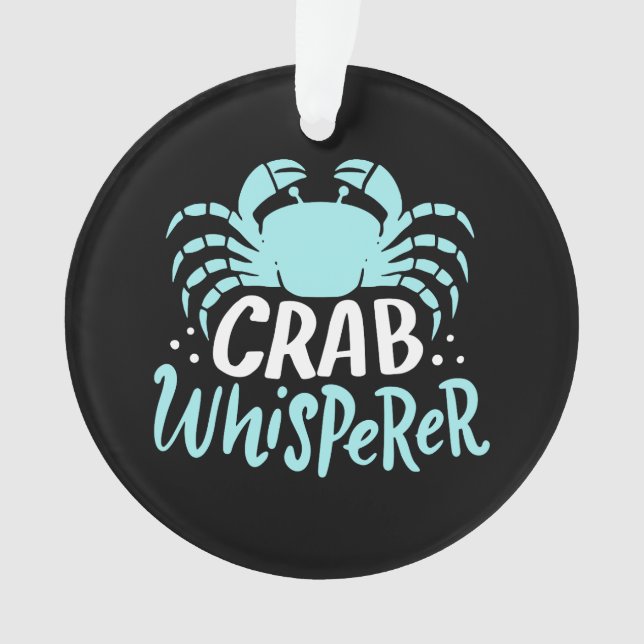 Crab Whisperer Ornament (Vorderseite)