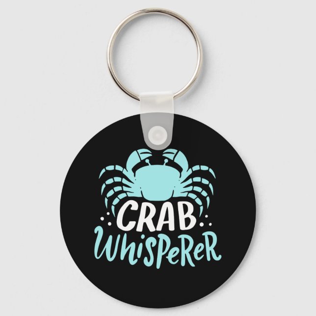 Crab Whisperer Schlüsselanhänger (Vorderseite)