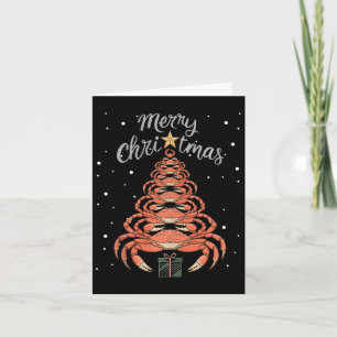 Crab Xmas Tree Crab Weihnachtsbaum Tank Top1 Karte