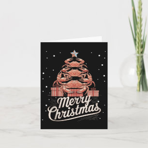 Crab Xmas Tree Crab Weihnachtsbaum Tank Top3 Karte