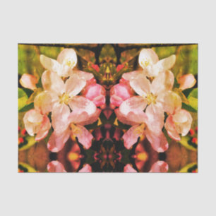 Crabappapapuler Frühlingsblüte Shabby Decoupage Seidenpapier