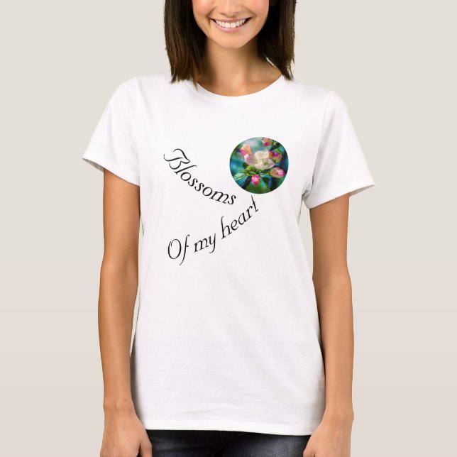 Crabapple-Blume anpassbar T-Shirt (Vorderseite)