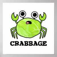 Crabbage Funny Cabbage Crab Pub