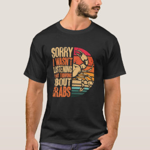 Crabbing Retro Vintag Crab Hunter T-Shirt