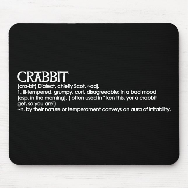 Crabbit Mousepad (Vorne)