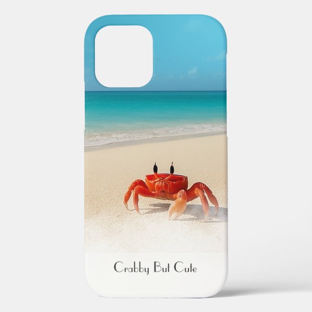 Crabby Aber Niedlich - iPhone 12 Grosser Fall Case-Mate iPhone Hülle (Rückseite)