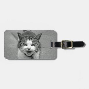 Crabby Cat Luggage Tag Gepäckanhänger