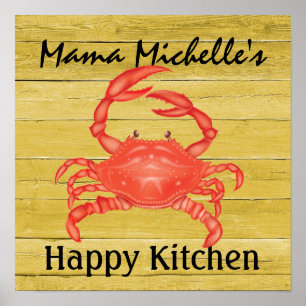 Crabby ... Happy Kitchen - SRF Poster
