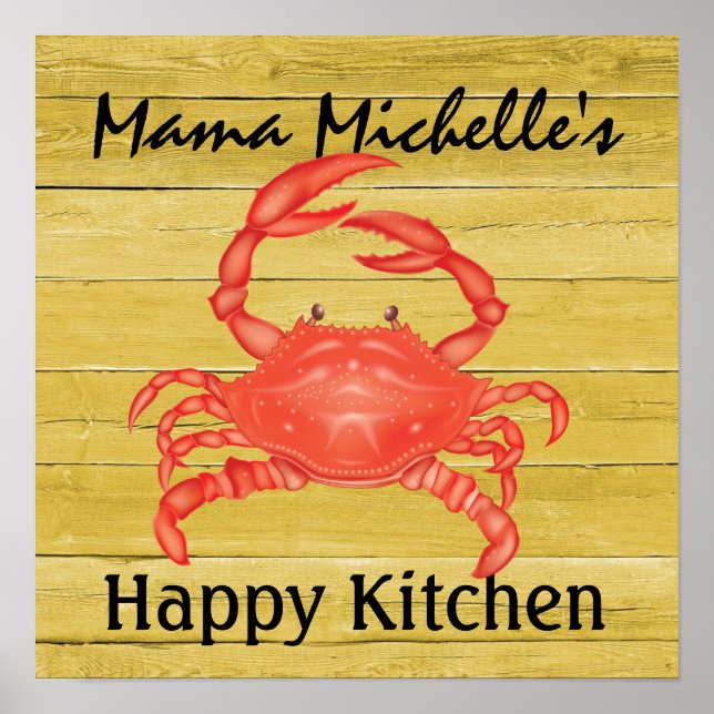 Crabby ... Happy Kitchen - SRF Poster (Vorne)