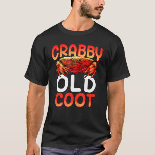 Crabby Old Coot Crab T-Shirt