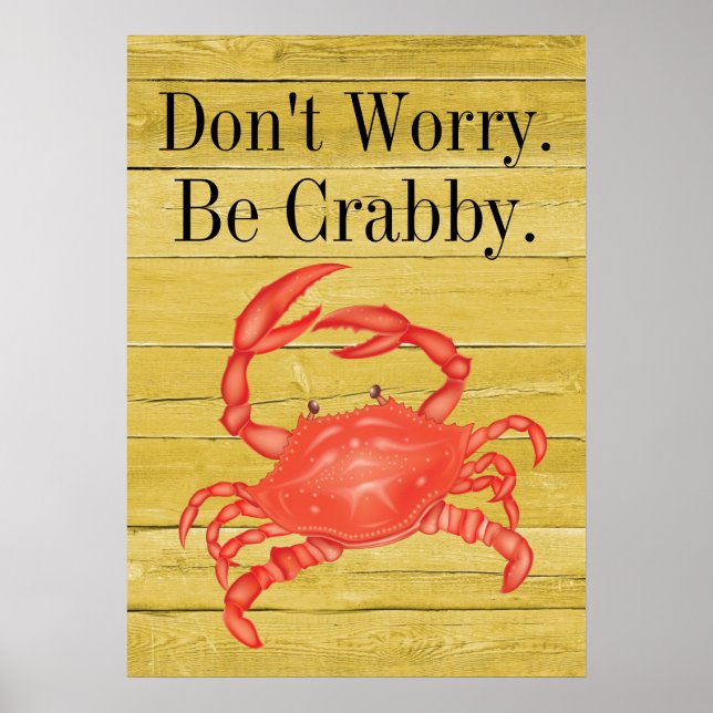 Crabby ... - SRF Poster (Vorne)