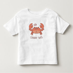 Crabby Twos Crab Pub Kleinkind T-shirt
