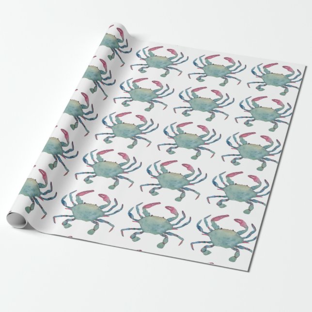 Crabby Wrapping Paper Geschenkpapier (Ungerollt)