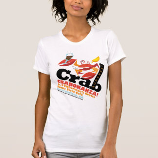 Crabonanza nur helle Shirt-Front T-Shirt