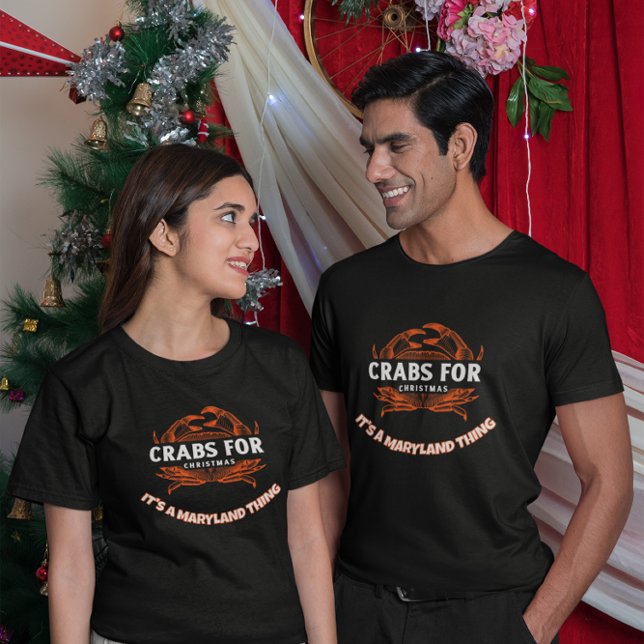 Crabs for Christmas – It’s a Maryland Thing Shirt (Von Creator hochgeladen)