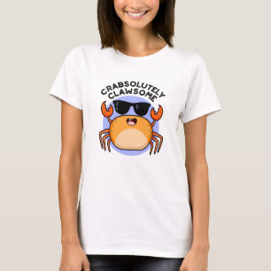Crabsolut Clawsome Funny Crab Pub T-Shirt