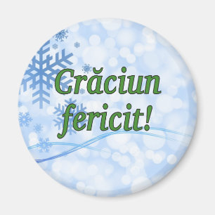 Crăciun fericité! Frohe Weihnachten im rumänischen Magnet