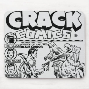 Crack-Comicen der 40er Jahre Mousepad