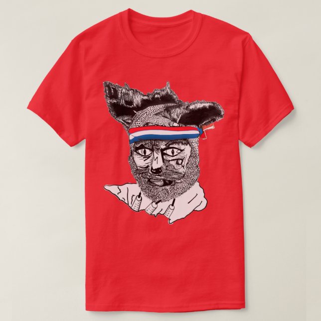 Crack Fox T-Shirt (Design vorne)